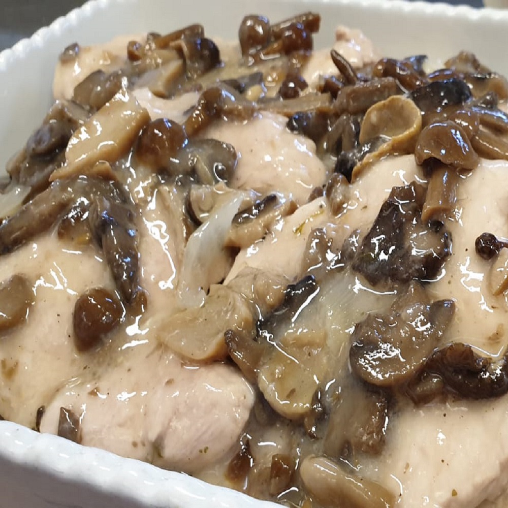 scaloppine ai funghi rosticceria flavia